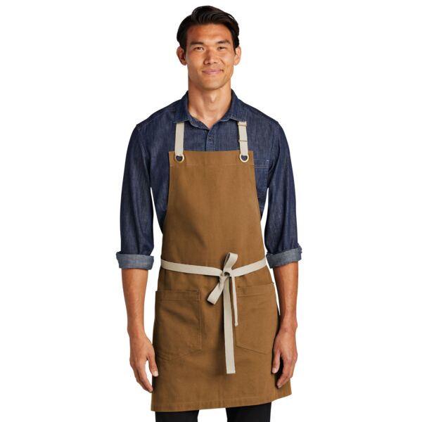 Port Authority Canvas Full Length Two Pocket Apron A815 Canvas Full Length Two Pocket Apron Thumbnail