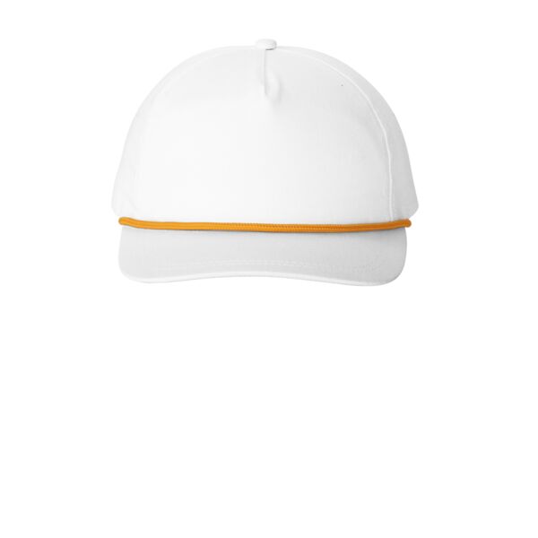 Port Authority Snapback Five Panel Rope Cap C962 Snapback Five Panel Rope Cap Thumbnail
