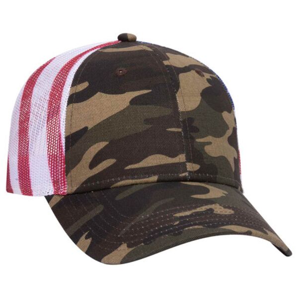 OTTO Cap OTTO CAP 6 Panel Low Profile Mesh Back Trucker Hat 88-1280 OTTO CAP 6 Panel Low Profile Mesh Back Trucker Hat Thumbnail