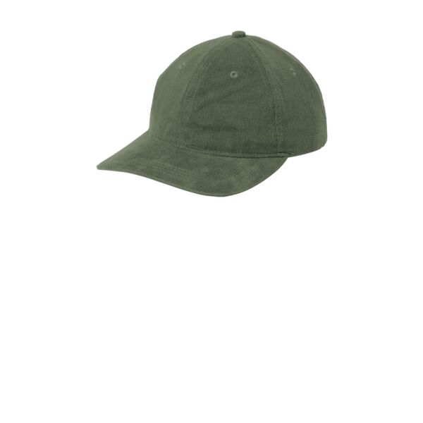 Port Authority Light Corduroy Dad Cap C973 Light Corduroy Dad Cap Thumbnail