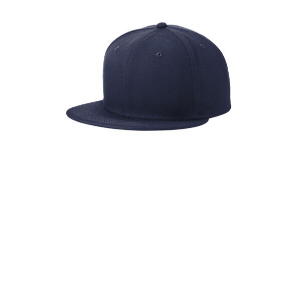 New Era Standard Fit Flat Bill Snapback Cap NE4020 Standard Fit Flat Bill Snapback Cap Thumbnail