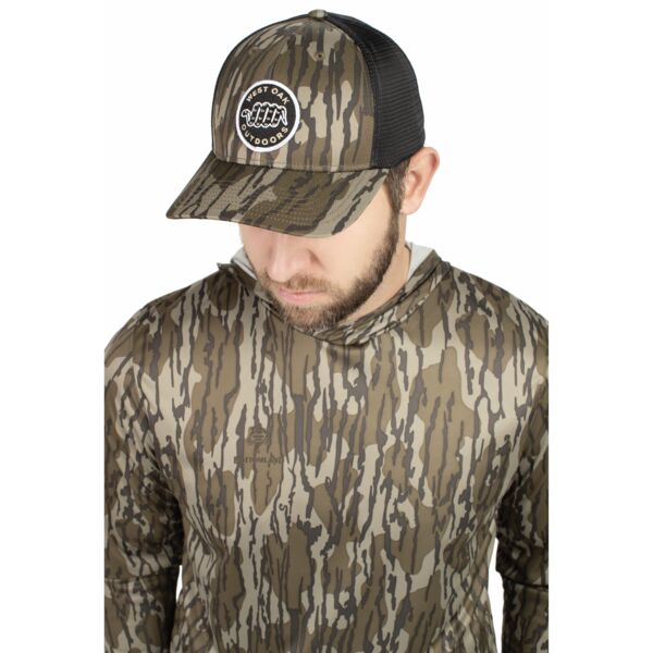 Pacific Headwear Mossy Oak(r) Low-Profile Trucker PacFlex Cap P691 Mossy Oak(r) Low-Profile Trucker PacFlex Cap Thumbnail