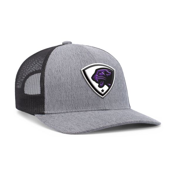 Pacific Headwear Melange Heather Low-Profile Trucker 210C Melange Heather Low-Profile Trucker Thumbnail