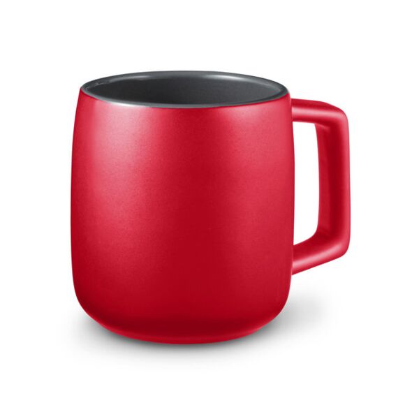 Prime Line 15oz Geo Square Handle Ceramic Mug CM113 15oz Geo Square Handle Ceramic Mug Thumbnail
