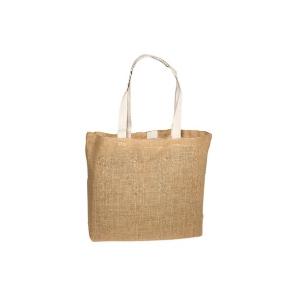 Prime Line Eco-Green Jute Tote Bag LT-3430 Eco-Green Jute Tote Bag Thumbnail