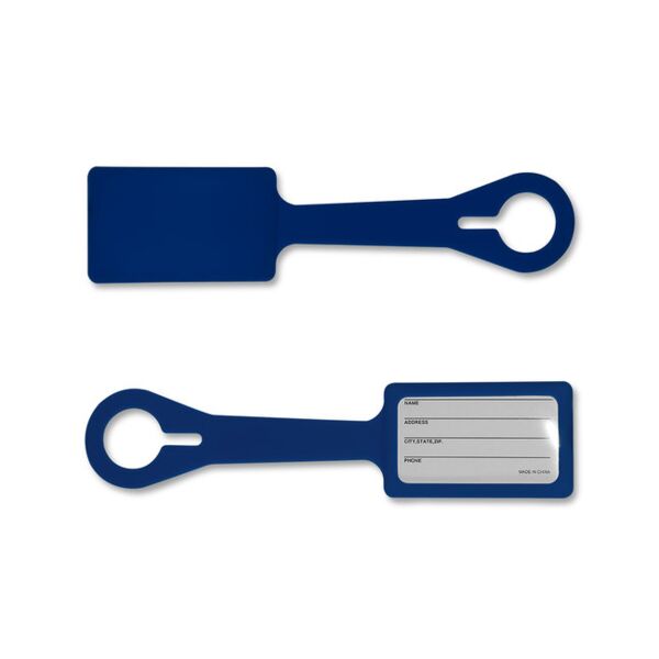 Prime Line Silicone Luggage Tag PL-5380 Silicone Luggage Tag Thumbnail