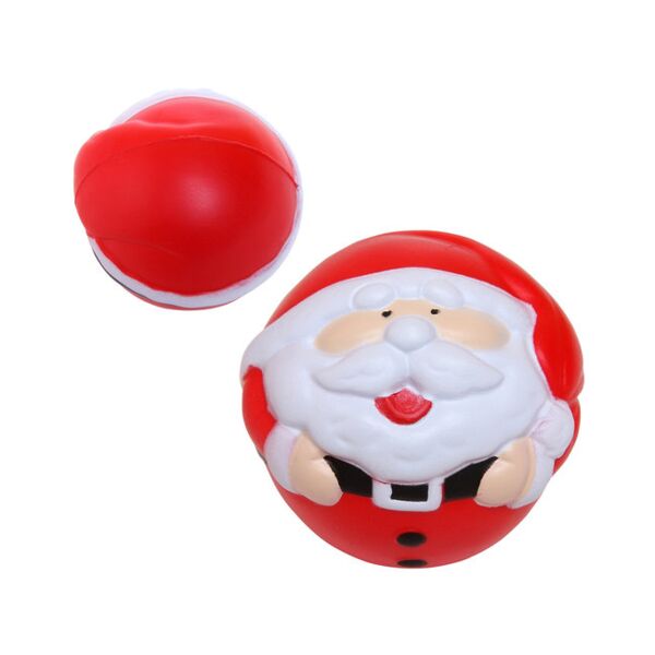 Prime Line Holiday Christmas Santa Shape Stress Ball SB509 Holiday Christmas Santa Shape Stress Ball Thumbnail
