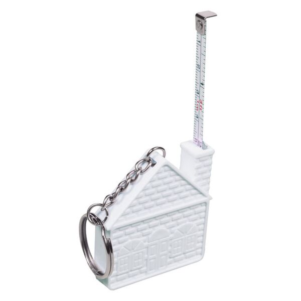 Prime Line House Tape Measure Key Chain 3' TM104 House Tape Measure Key Chain 3' Thumbnail