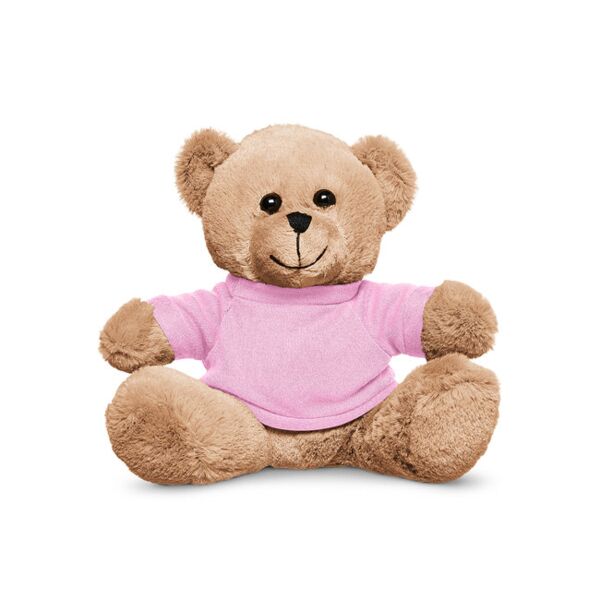 Prime Line 7" Plush Bear With T-Shirt TY6020 7" Plush Bear With T-Shirt Thumbnail