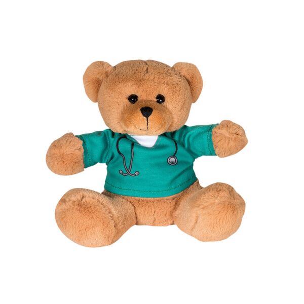Prime Line 7" Doctor Or Nurse Plush Bear TY6025 7" Doctor Or Nurse Plush Bear Thumbnail
