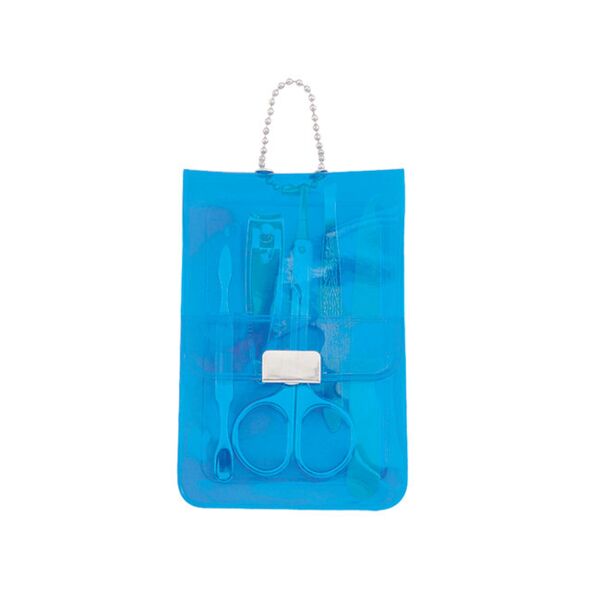 Prime Line Translucent Five-Piece Manicure Pouch VP100 Translucent Five-Piece Manicure Pouch Thumbnail