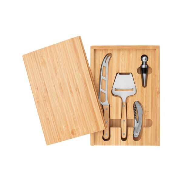 Prime Line Home & Table Wine & Cheese Set KU123 Home & Table Wine & Cheese Set Thumbnail