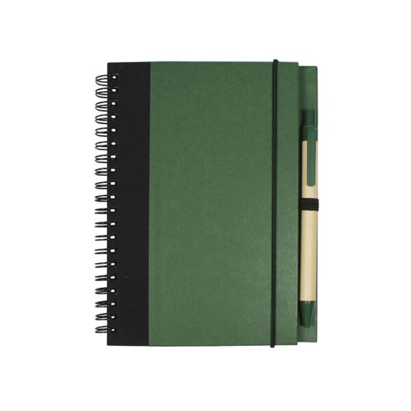 Prime Line Contrast Paperboard Spiral Notebook & Pen 5.5" X 7.125" NB126 Contrast Paperboard Spiral Notebook & Pen 5.5" X 7.125" Thumbnail