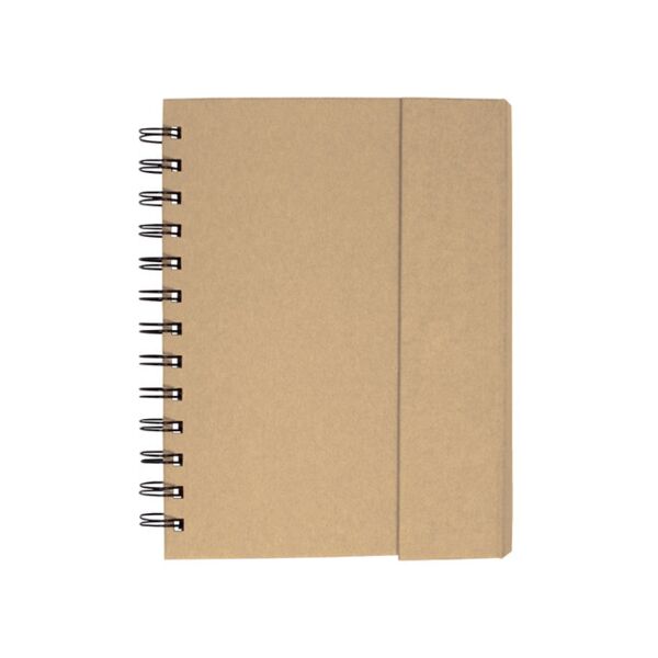 Prime Line Spiral Notebook With Sticky Notes & Pen 5.75" X 7.25" NB150 Spiral Notebook With Sticky Notes & Pen 5.75" X 7.25" Thumbnail