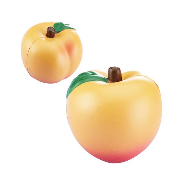 Prime Line Peach Shape Stress Ball SB524 Peach Shape Stress Ball Thumbnail
