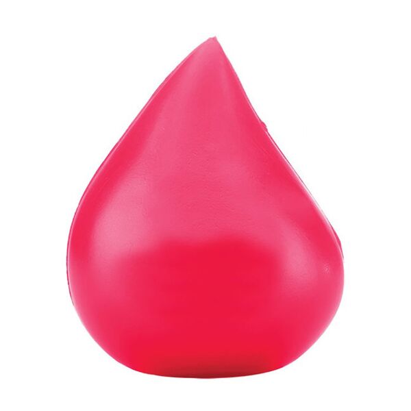 Prime Line Red Blood Drop Shape Stress Ball SB730 Red Blood Drop Shape Stress Ball Thumbnail