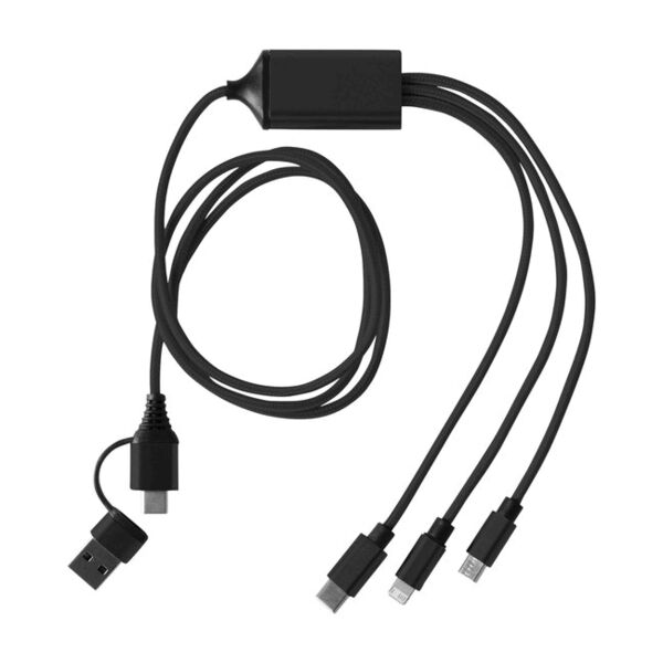 Prime Line 3-in-1 Charging Cable with Dual Input IT551 3-in-1 Charging Cable with Dual Input Thumbnail