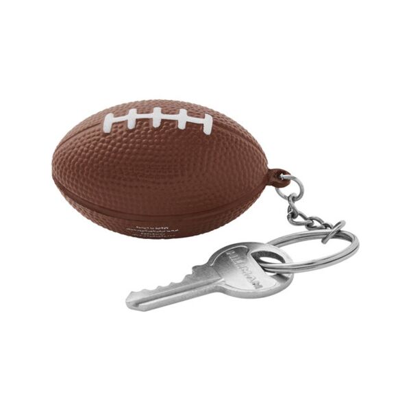 Prime Line Football Shape Stress Ball Keychain SB612 Football Shape Stress Ball Keychain Thumbnail