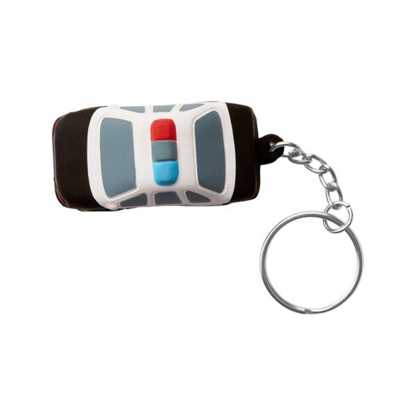 Prime Line Police Car Shape Stress Ball Keychain SB618 Police Car Shape Stress Ball Keychain Thumbnail