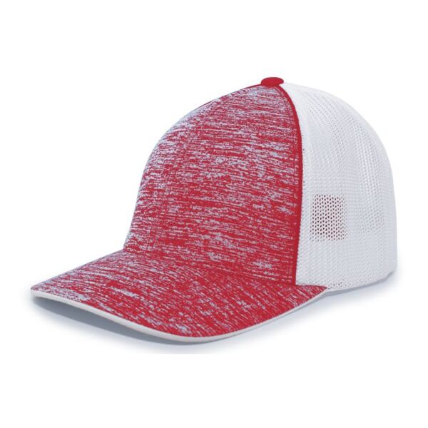Pacific Headwear Aggressive Heather Trucker PacFlex Cap 406F Aggressive Heather Trucker PacFlex Cap Thumbnail