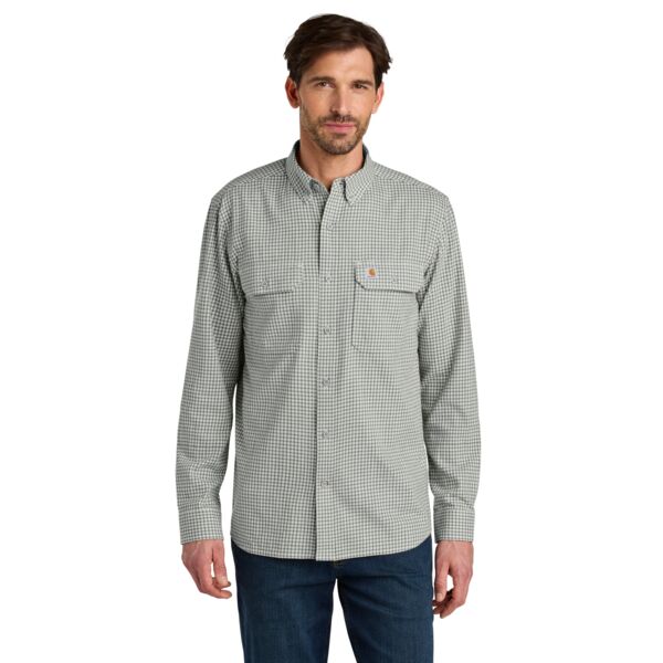 Rugged Flex ® Plaid Long Sleeve Shirt Thumbnail
