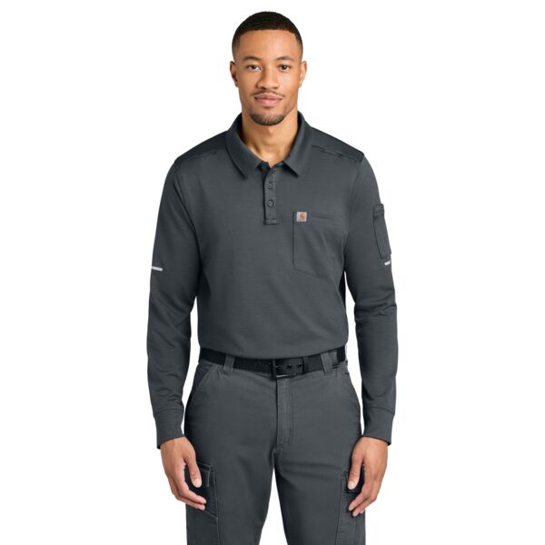 FLD & Rscu Long Sleeve Polo Thumbnail