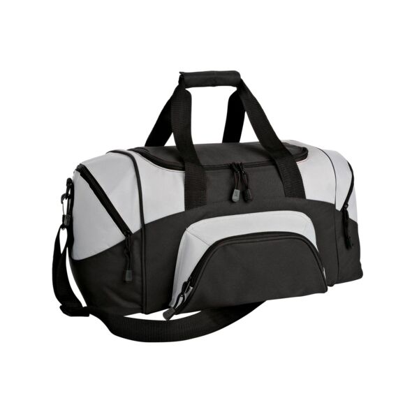Port Authority Small Colorblock Sport Duffel BG990S Small Colorblock Sport Duffel Thumbnail