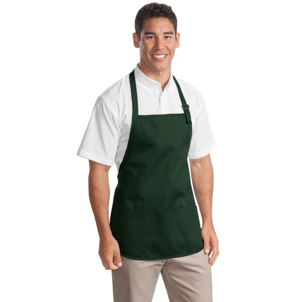 Port Authority Medium Length Apron with Pouch Pockets A510 Medium Length Apron with Pouch Pockets Thumbnail