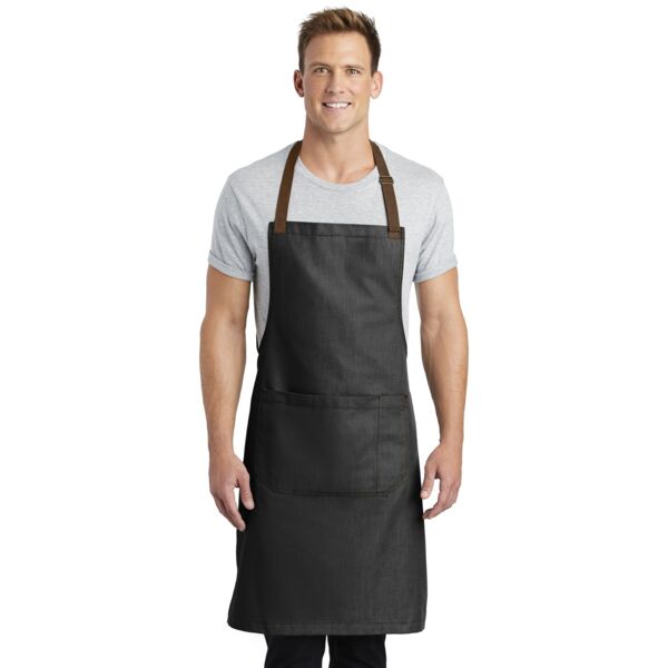 Port Authority Market Full Length Bib Apron A800 Market Full Length Bib Apron Thumbnail