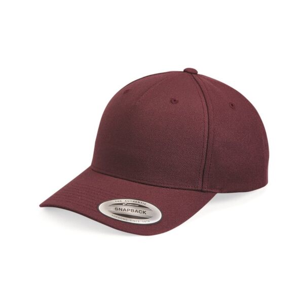 YP Classics Premium Five-Panel Curved Bill Snapback Cap 5789M Premium Five-Panel Curved Bill Snapback Cap Thumbnail