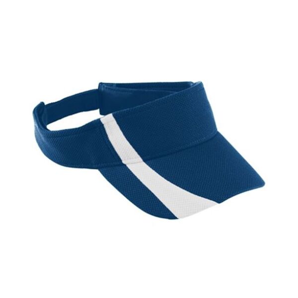 Adjustable Wicking Mesh Two-Color Visor Thumbnail