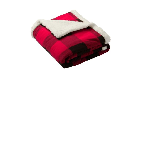 Port Authority Flannel Sherpa Blanket BP43 Flannel Sherpa Blanket Thumbnail