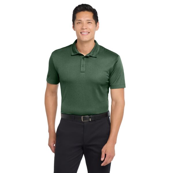 Heathered Silk Touch  Performance Polo Thumbnail