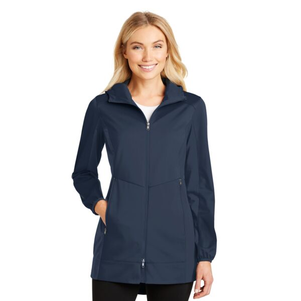 Port Authority Ladies Active Hooded Soft Shell Jacket L719 Ladies Active Hooded Soft Shell Jacket Thumbnail