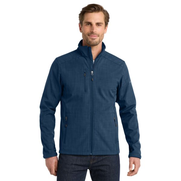 Eddie Bauer Shaded Crosshatch Soft Shell Jacket EB532 Shaded Crosshatch Soft Shell Jacket Thumbnail