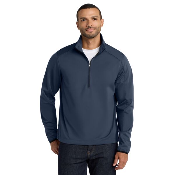 Port Authority Active 1/2 Zip Soft Shell Jacket J716 Active 1/2 Zip Soft Shell Jacket Thumbnail