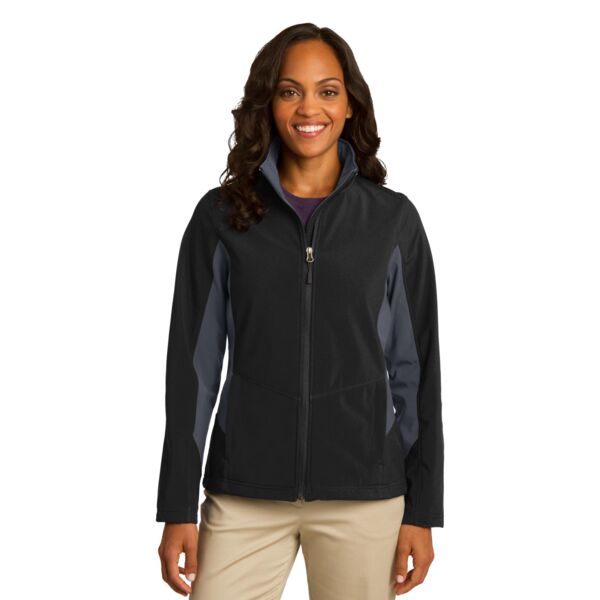 Port Authority Ladies Core Colorblock Soft Shell Jacket L318 Ladies Core Colorblock Soft Shell Jacket Thumbnail