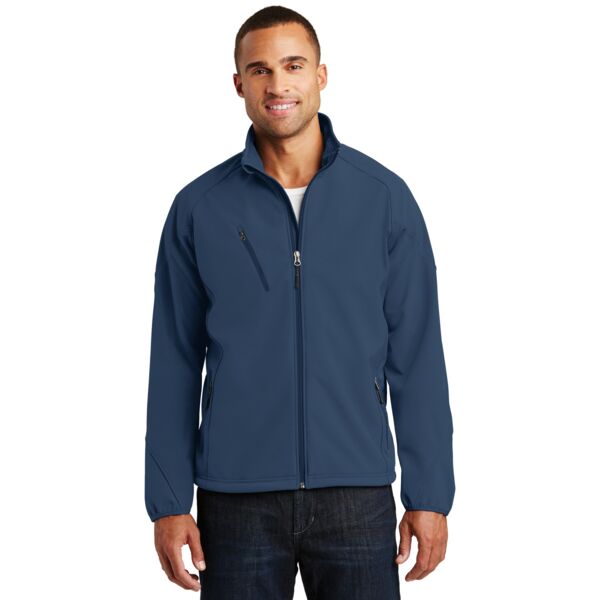 Port Authority Textured Soft Shell Jacket J705 Textured Soft Shell Jacket Thumbnail
