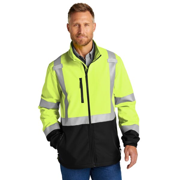 CornerStone Ansi 107 Class 3 Soft Shell Jacket CSJ503 Ansi 107 Class 3 Soft Shell Jacket Thumbnail