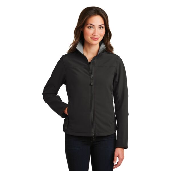 Port Authority Ladies Glacier ® Soft Shell Jacket L790 Ladies Glacier ® Soft Shell Jacket Thumbnail