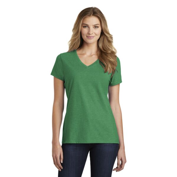 Ladies Fan Favorite  Blend V Neck Tee Thumbnail