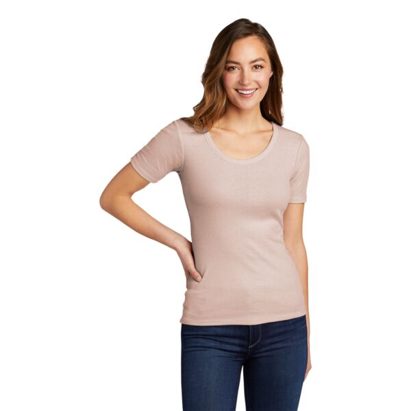 Women's V.I.T.  Rib Scoop Neck Tee Thumbnail