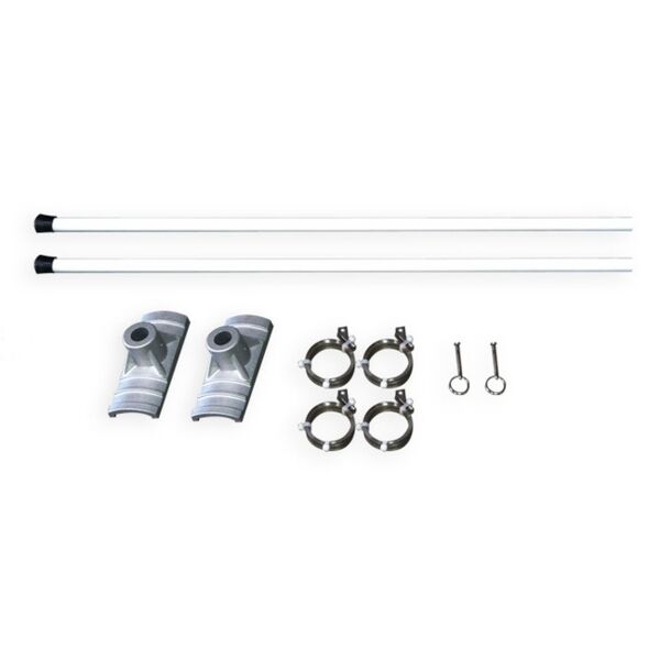 Street Pole Banner Brackets 18" - Hardware Only Thumbnail