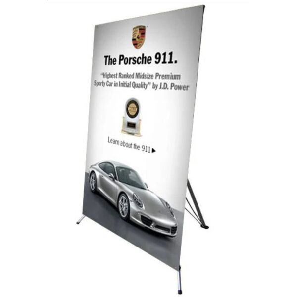Large X Banner Stand 48" x 78" - Stand Only Thumbnail