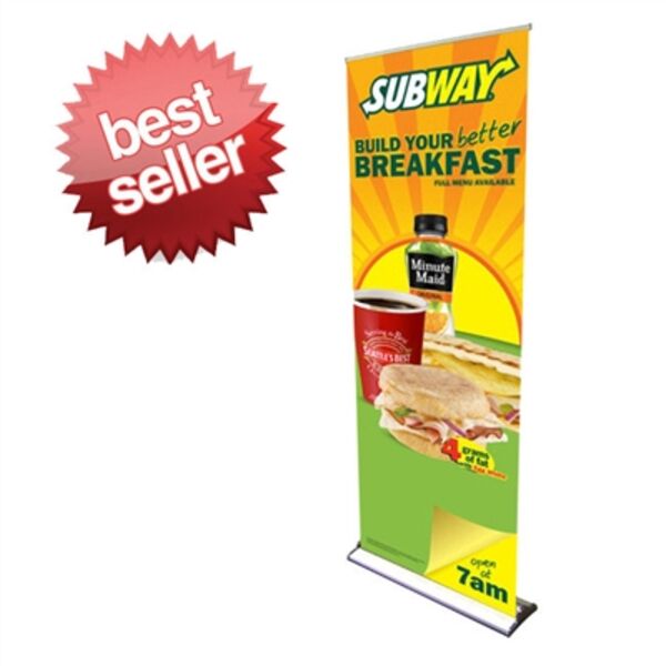 HD Retractable Banner Stand 24" - Stand Only Thumbnail