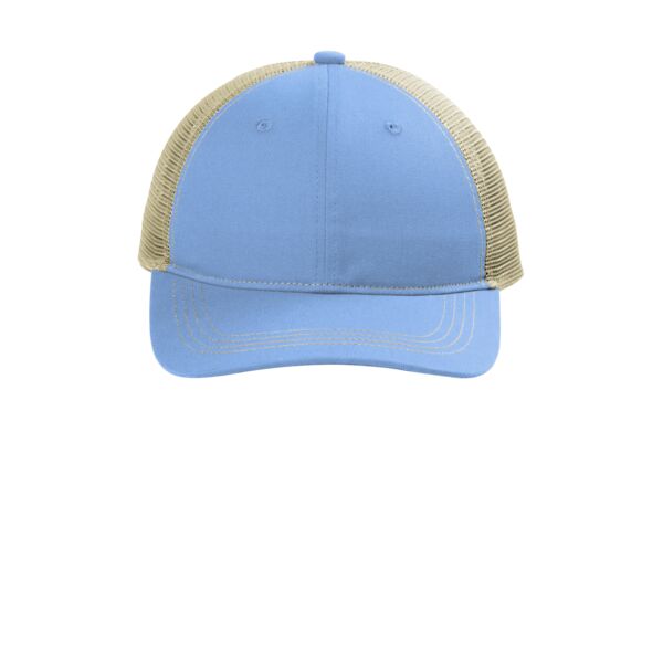 Port Authority Unstructured Snapback Trucker Cap C119 Unstructured Snapback Trucker Cap Thumbnail