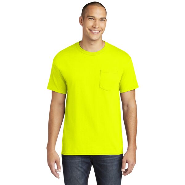 Heavy Cotton  100% Cotton Pocket T Shirt Thumbnail