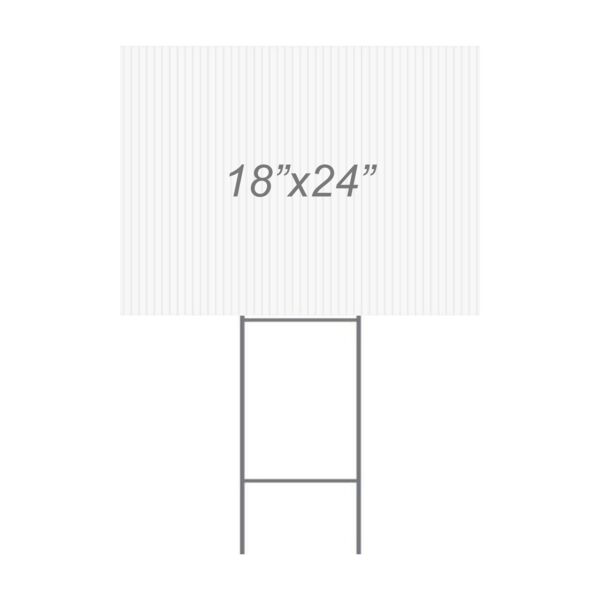 Yard Signs (Corrugated) 18"x24" Thumbnail