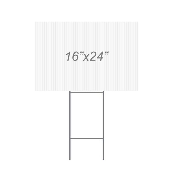 Yard Signs (Corrugated) 16"x24" Thumbnail
