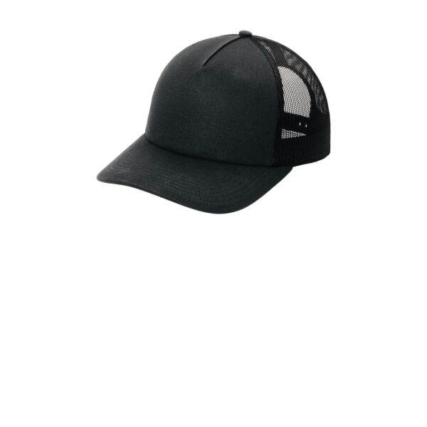 Port Authority Low Profile Snapback 5 Panel Trucker Cap C115LP Low Profile Snapback 5 Panel Trucker Cap Thumbnail